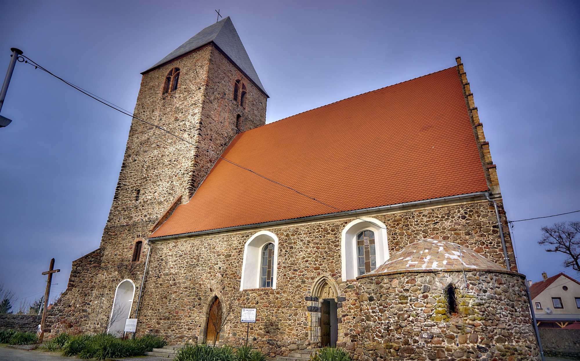 Gotycki kościół w Witkowie