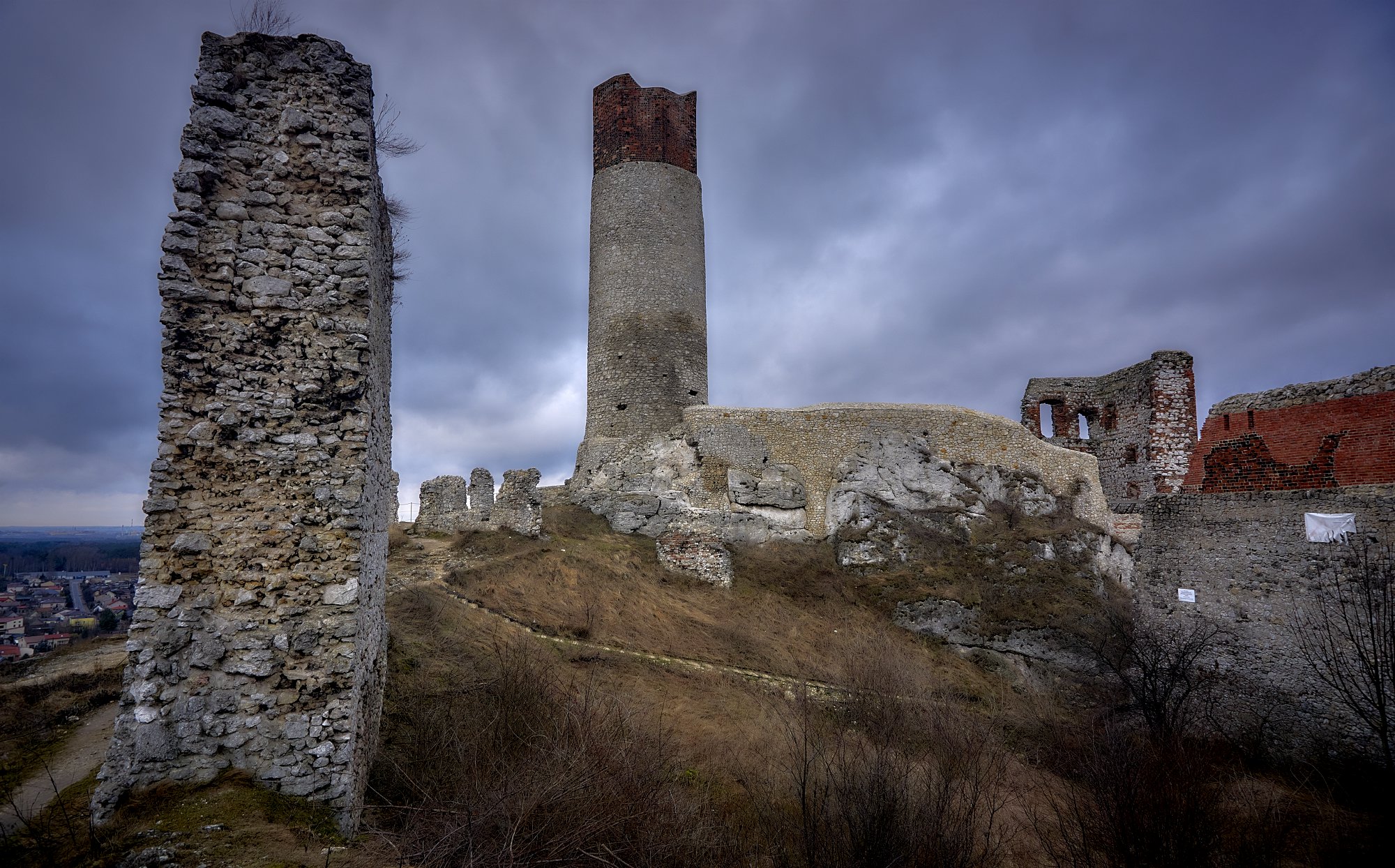 Ruiny Zamku Królewskiego w Olsztynie
