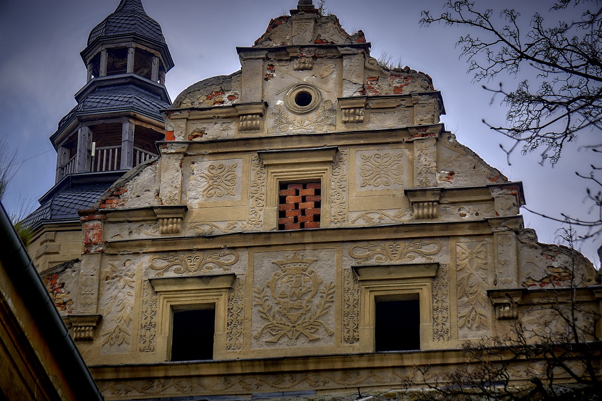 pałac w Gorzanowie